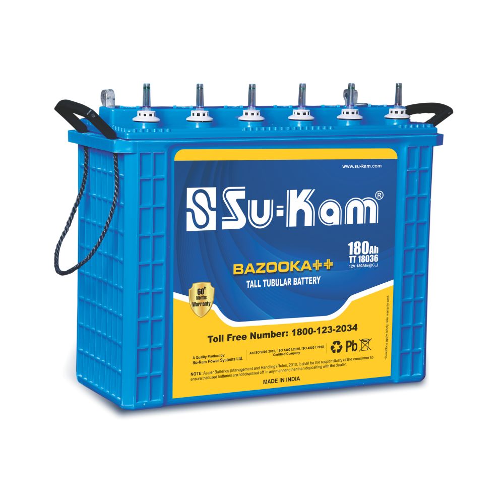 Bazooka Tall Tubular Battery - 180AH-1